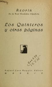 Tapa de Los Quintero y otras páginas