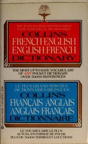 Tapa de French-English-English-French Dictionary