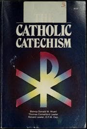 Tapa de The Catholic catechism