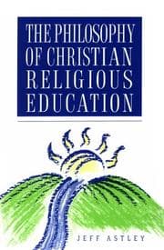 Tapa de The philosophy of Christian religious education