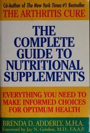 Tapa de The Complete guide to nutritional supplements