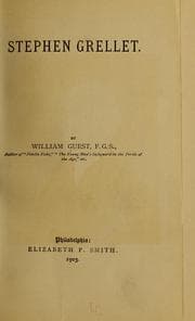 Tapa de Stephen Grellet