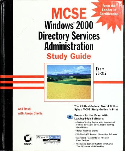 Tapa de MCSE Windows 2000 Directory Services administration study guide