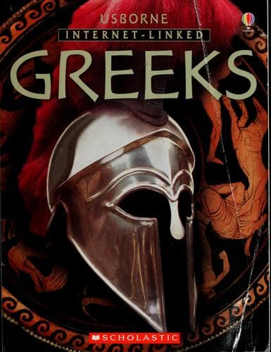 Tapa de Usborne Internet-Linked Greeks