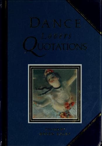 Tapa de Dance lovers quotations