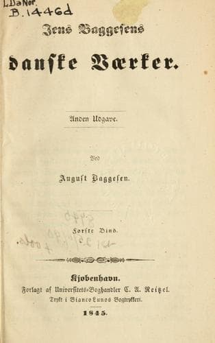 Tapa de Danske vaerker