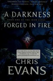 Tapa de A darkness forged in fire