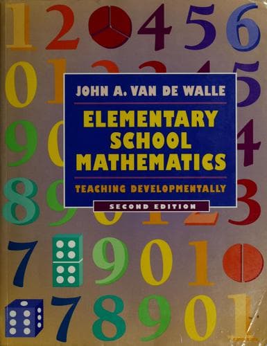 Tapa de Elementary school mathematics