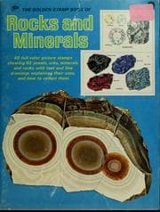Tapa de The golden stamp book of rocks and minerals