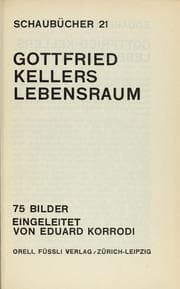 Tapa de Gottfried Kellers Lebensraum