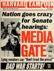 Tapa de The Harvard lampoon presents mediagate