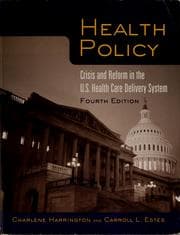 Tapa de Health policy