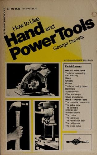 Tapa de How to use hand and power tools