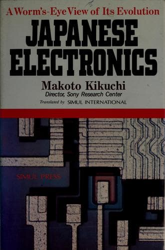 Tapa de Japanese electronics