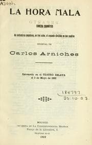 Tapa de La hora mala