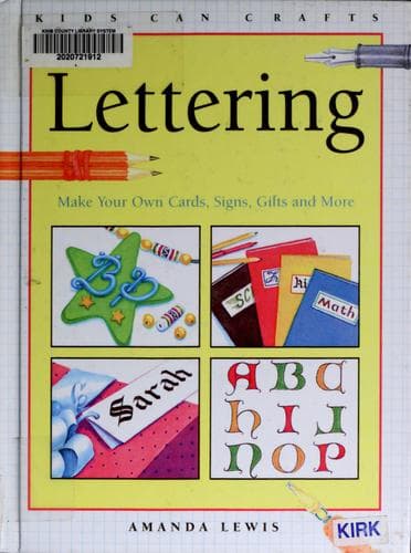 Tapa de Lettering