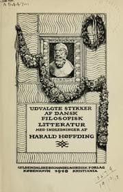 Tapa de Mindesmaerker af Danmarks National-Litteratur