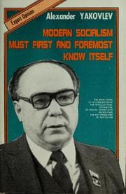 Tapa de Modern Socialism must first and foremost know itself