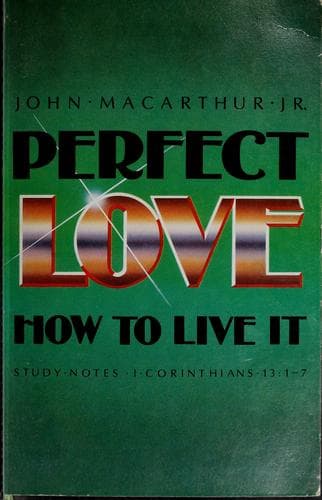 Tapa de Perfect love