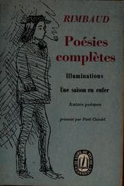 Tapa de Poésies