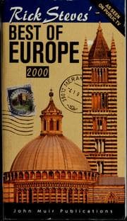 Tapa de Rick Steves' Best of Europe, 2000