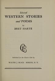 Tapa de Selected western stories and poems