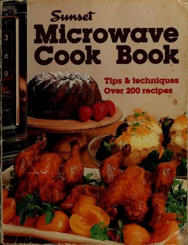 Tapa de Sunset microwave cook book