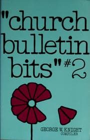 Tapa de "Church bulletin bits", v. 2