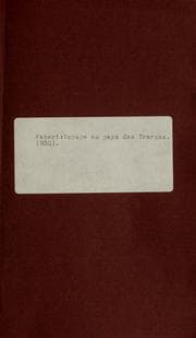 Tapa de Voyage dans le pays des Trarzas, et dans le Sahara occidental
