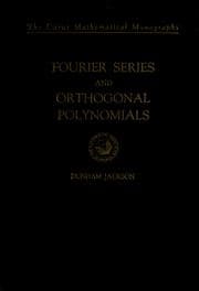 Tapa de Fourier series and orthogonal polynomials