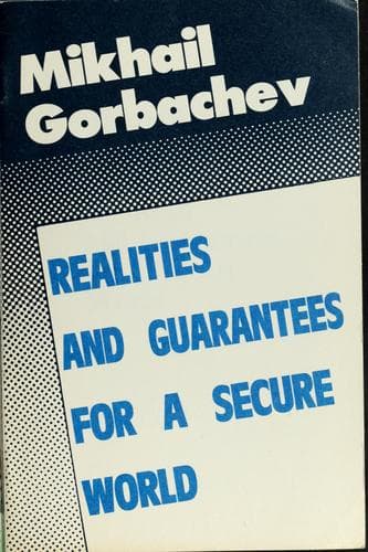Tapa de Realities and guarantees for a secure world
