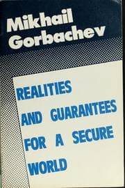 Tapa de Realities and guarantees for a secure world