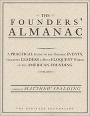 Tapa de The founders' almanac
