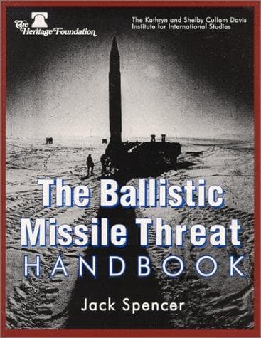 Tapa de The ballistic missile threat handbook