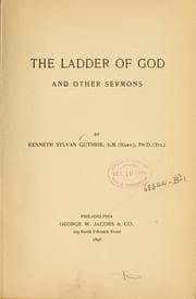 Tapa de The ladder of God and other sermons