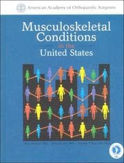 Tapa de Musculoskeletal conditions in the United States