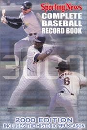 Tapa de Complete Baseball Record Book