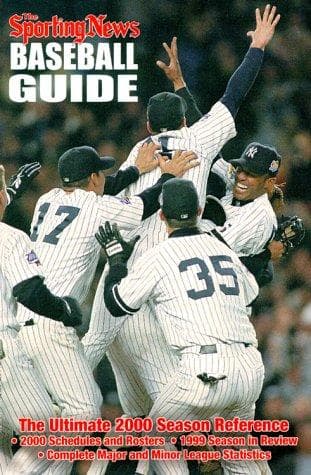 Tapa de Baseball Guide, 2000