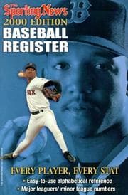 Tapa de The Sporting News baseball register