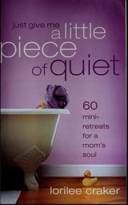 Tapa de Just give me a little piece of quiet