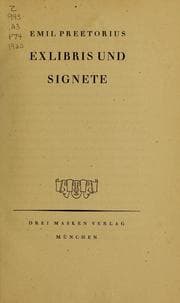 Tapa de Ex Libris und Signete