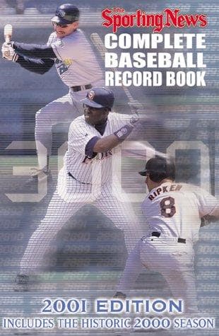Tapa de Complete Baseball Record Book