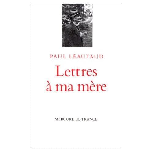 Tapa de Lettres à ma mère
