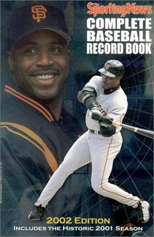 Tapa de Complete Baseball Record Book
