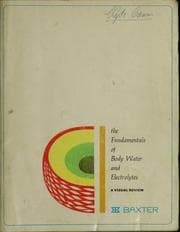 Tapa de The fundamentals of body water and electrolytes