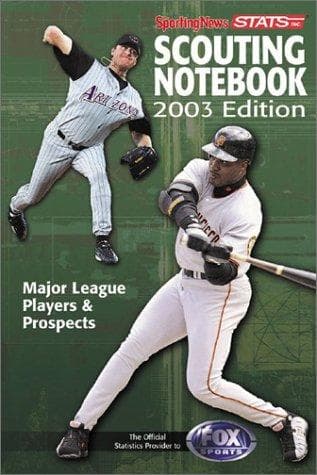 Tapa de Major League Scouting Notebook