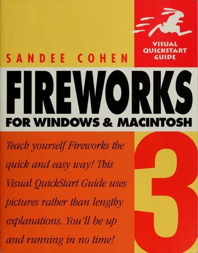 Tapa de Fireworks 3 for Windows and Macintosh