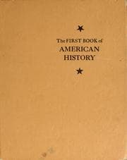 Tapa de The first book of American history