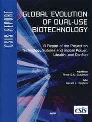 Tapa de Global Evolution Of Dual-use Biotechnology