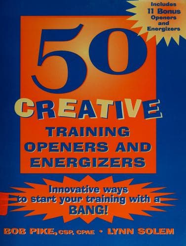 Tapa de 50 creative training openers & energizers